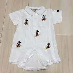 petit main ミッキーマウスロンパース 70cm