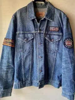 Levi's 70599 デニムジャケット ジージャン　ハーレーワッペン付