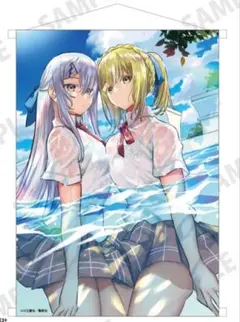 ■鵺の陰陽師　Ｂ２タペストリー　周防七咲／藤乃代葉
