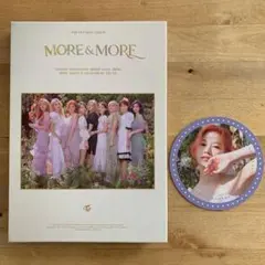 TWICE MORE＆MORE CD 特典トレカ10枚＆カード4枚付き