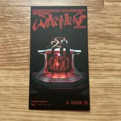 セブチ WARNING CARATブース ホシ ウジ ピクチャーチケット