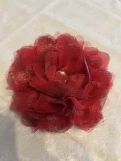 ヘアアクセサリー（赤）