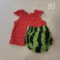 スイカちゃんなりきりセットアップ 80cm