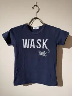 WASK ネイビー Tシャツ(120cm)