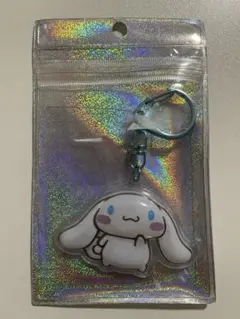 サンリオキャラクターズ ぷっくりったいキーホルダー シナモロール シナモン