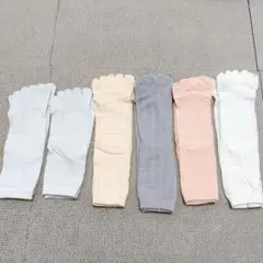 【新品・未使用】5本指ソックス メッシュ靴下 6足セット