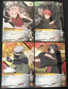 NARUTO ナルト　疾風伝　CARD GAME 4枚セット