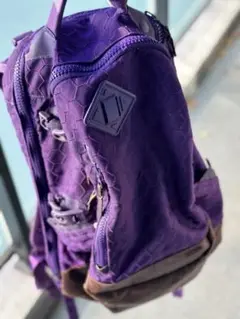 希少 visvim バリスティックナイロン バックパック 22L ヘキサゴン 紫