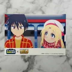 アド街っぷ ゲーセン少女と異文化交流　ポストカード 草壁蓮司 リリー・ベイカー