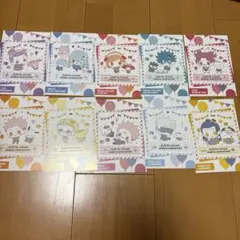 呪術廻戦 サンリオ　特典ポストカード