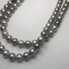 ☆10月新作☆黒蝶真珠マルチロングネックレス