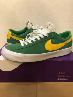 NIKEsbBLAZERlowGTナイキブレザーSBグラントテイラー緑黄オレゴン