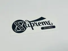 2024SS supreme ステッカー″レコード″ホワイト