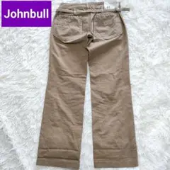 Johnbull　シンチバック チノパン　パンツ　麻混　Y2K ジョンブル