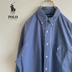 ◎RALPH LAUREN メンズ　長袖ボタンダウンシャツ　M D3X4