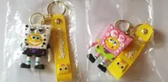 スポンジボム　キーホルダーセット