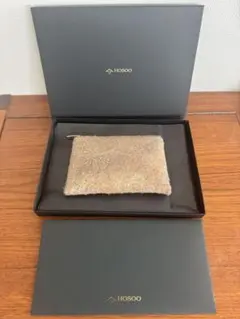 HOSOO スクエアポーチ　ミニ