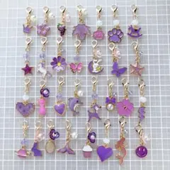ゆめかわいい系✽ カニカン付きチャーム 30 個　　まとめ売り　no.88