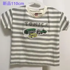TOMICA ストライプ Tシャツ 110cm