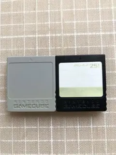 ゲームキューブ　メモリーカード　2枚セット