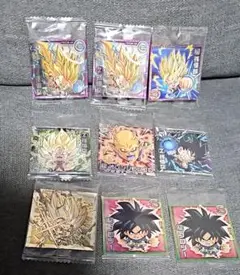ドラゴンボールウエハースシール 9枚セット