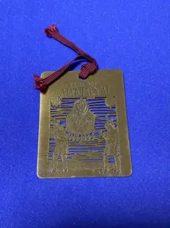インカ帝国展　金属製しおり　ブックマーカー1