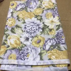 新品　シングル花柄ポリエステル綿毛布 140cm x 200cm