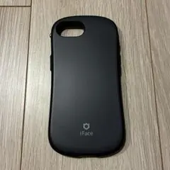 とも様 iFace くすみブラック iPhone16e ケース MagSafe