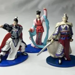 三国志 ビジュアル三国志オリジナルローソン限定フィギュア セット 三国志 ビジュアル三国志オリジナルローソン限定フィギュア