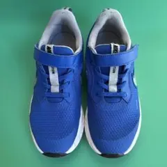 NIKEナイキ21.5㎝★マジックテープ★キッズスニーカー《color.ブルー》