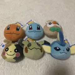 ポケモン マスコットぬいぐるみ 6体セット