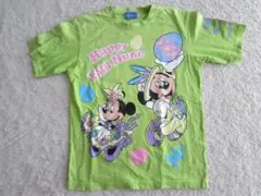 TDL　ミッキーフレンズ イースター2015 Tシャツ 黄緑　S　ok2508A
