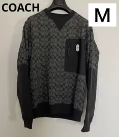 COACH コーチ スウェット ウェア 長袖 89748 ロゴ ブランド 新品