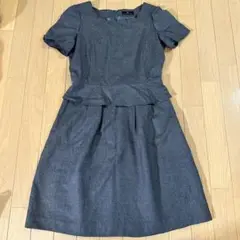 Karl Park Lane ワンピース 濃いグレー 7号