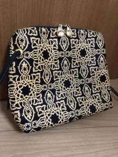 印傳屋　印伝　キナート　アラベスク　ショルダーバッグ