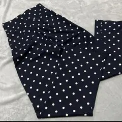 istinto レディース　韓国　ファッション　ドットパンツ　ドット柄　S