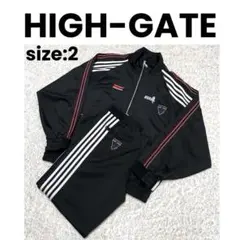 【完売品】 HIGH GATE トラックジャケット トラックパンツ セットアップ ハイゲート トラックジャケット トラックパンツ セットアップ