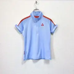 le coq sportif ルコックスポルティフ ハーフジップ 半袖シャツ
