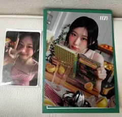 ITZY ポップアップストア 1万円特典 チェリョン ポストカード