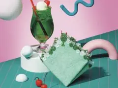 近沢レース クリームソーダ シーズンハンカチ