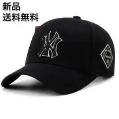 激レア物⭐️新品ロゴベースボールキャップ 帽子 NYブラック ストリート