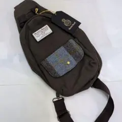 Harris Tweed フラップポケット バッグ ショルダー新品未使用