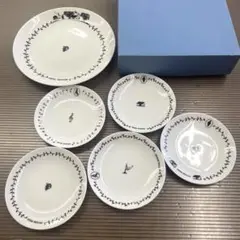 <新品>PINKHOUSE ピンクハウス プレート皿 大小6枚 レア 希少