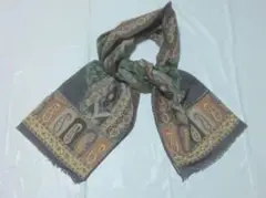 ETRO エトロ 羊毛 ペイズリー柄 ストール スカーフ