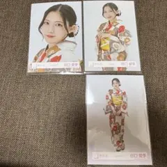 櫻坂46谷口愛季　2025年浴衣生写真3枚セット