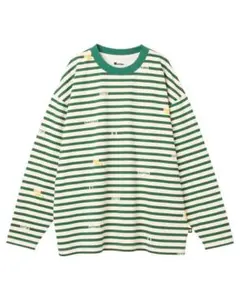 【新品】Nissy naptime. ボーダー ロング Tシャツ ブラックS ナップタイム naptime. Nissy 西島隆弘 ボーダー ロング Tシャツ