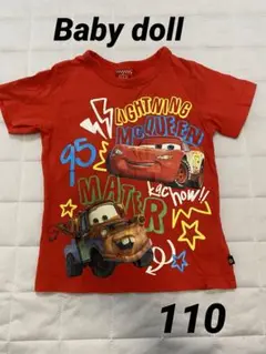 baby doll カーズ　ディズニー　110 Tシャツ