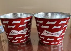 バドワイザー　オリジナルバケツ　2個セット