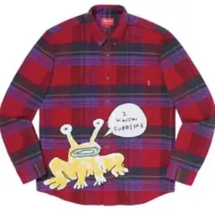 【完売品】supreme Daniel Johnston Plaid Shirt