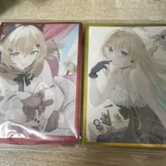 白詰草 スリーブ 胡桃のあ 藍沢エマ 2種セット ぶいすぽっ!
